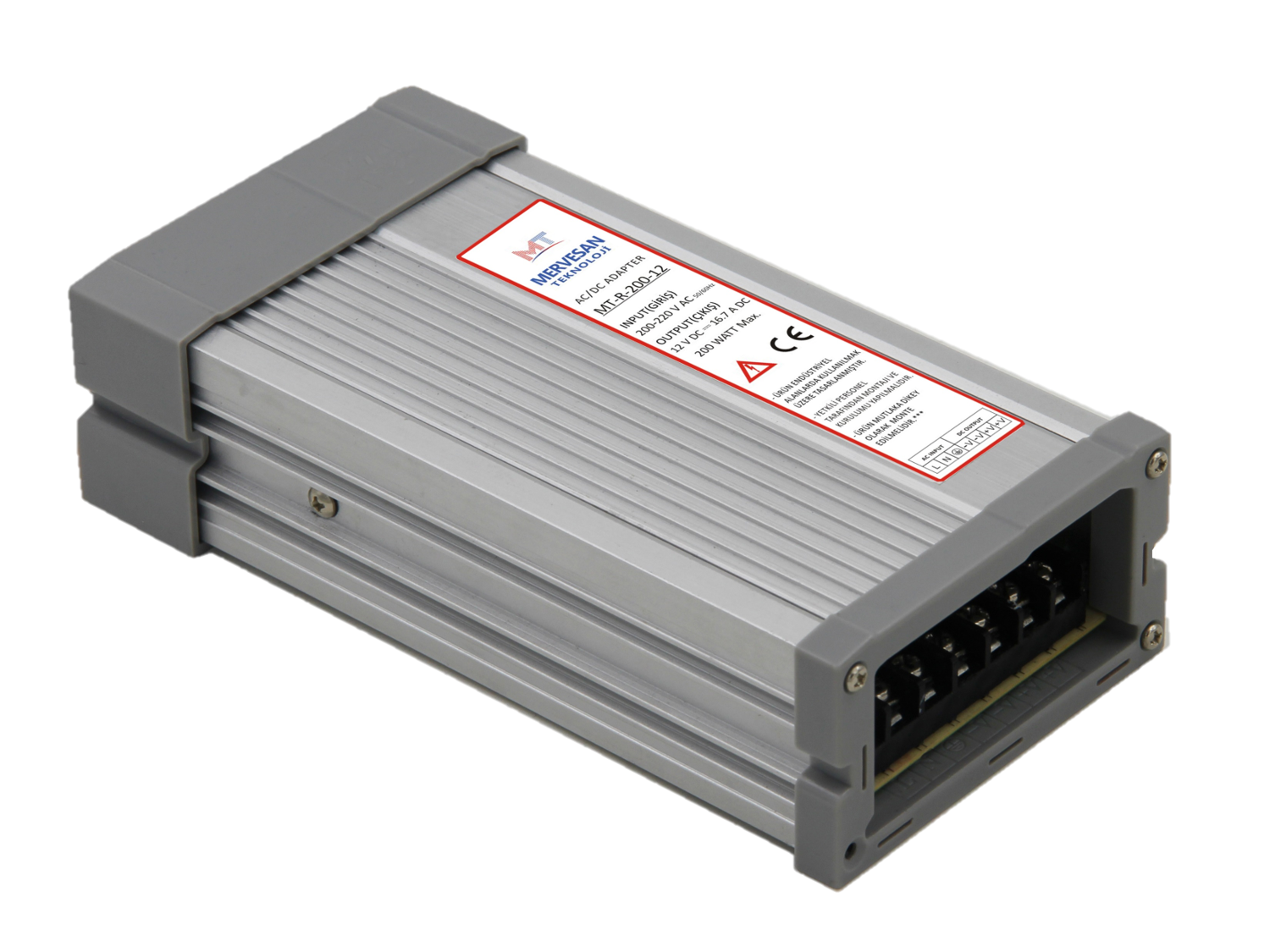 Mervesan Metal Kasalı İç Mekan Ac/Dc (Smps) Adaptör 250W 24V