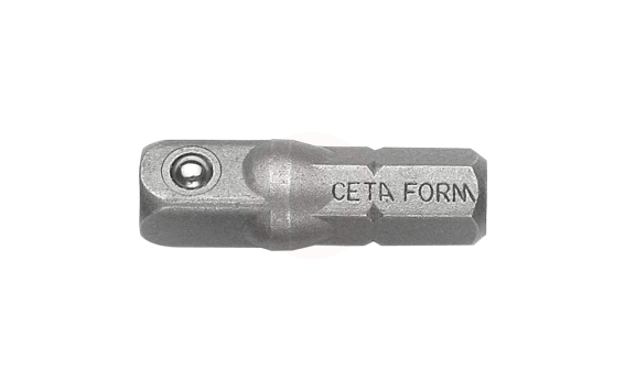 Ceta Form 1/4 İnç Lokma Adaptörü (Manuel Kullanım) E:1/4 İnçX 25 Mm