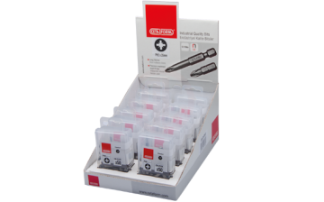 Ceta Form 500 Parça 1/4 İnç Pozidriv Bits Uç Toptan Paketi Cb/352 (Pz2 X 25 Mm)
