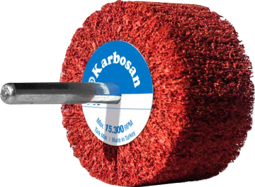 Karbosan Saplı Mop Zımpara Elyaf 40x30 mm - KAR915348