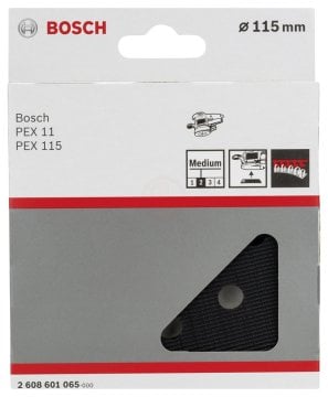 Bosch Zımapra Tabanı 8 Delik 115 mm Orta (PEX 115) - 2608601065