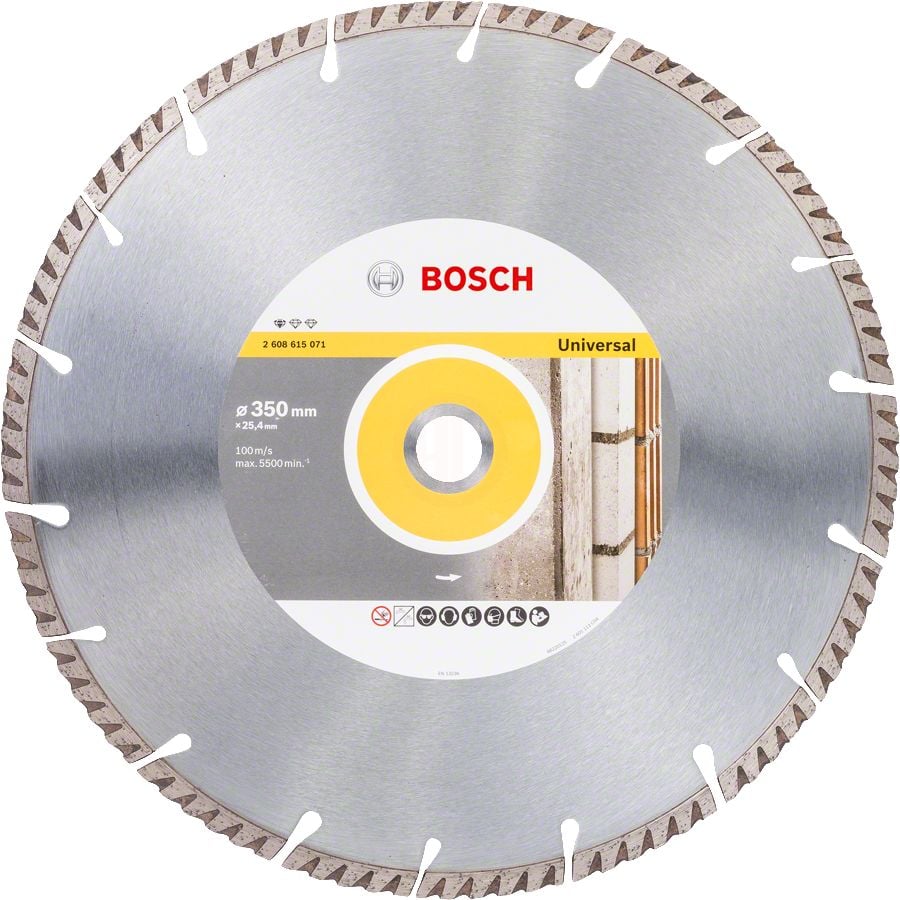 Bosch Elmas Kesme Diski Standard For Universal 350x25,40 mm - 2608615071