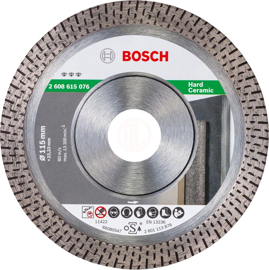 Bosch Elmas Kesme Diski Best For Hard Ceramic 115x22,23 mm - 2608615076