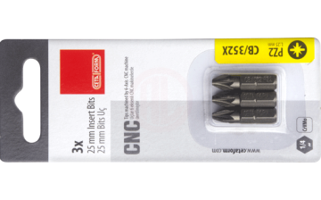 Ceta Form 3 Parça 1/4 İnç Pozidriv Bits Uç Pz2 X 25 Mm / Kartlı