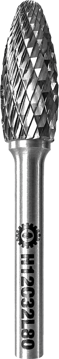 Karbosan UltraCut Freze Alev Tip H Karbür Freze 12x32x77 H12C32L80 - KAR033524