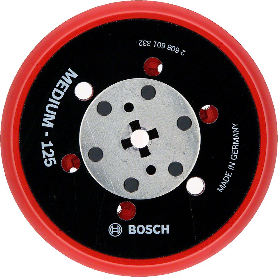 Bosch Zımpara Tabanı Çok Delikli 125 mm Orta (GET 55-125) - 2608601332