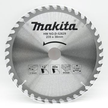 Makita Ekonomik Ahşap Daire Testere 235x30 mm 40 Diş (D-52629)