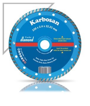 Karbosan Turbo Elmas Kesici 180x2,2x22,23 mm - KAR950340
