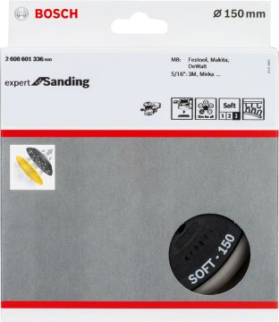 Bosch Zımpara Tabanı Çok Delikli 150 mm Yumuşak (GET 75-150) - 2608601336
