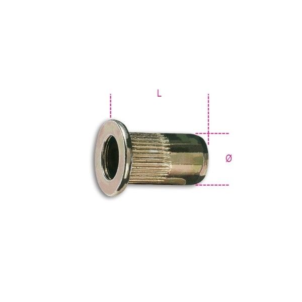 Beta Somun Perçin 10 lu 1742R-A M8