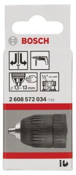 Bosch Anahtarsız Mandren 1/2 İnç - 20 UNF Ø1,5-13 mm V2 - 2608572034