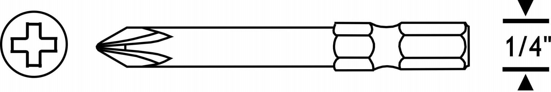 Proscr Yıldız Bits Uç Ph4 25Mm - PRSC03059
