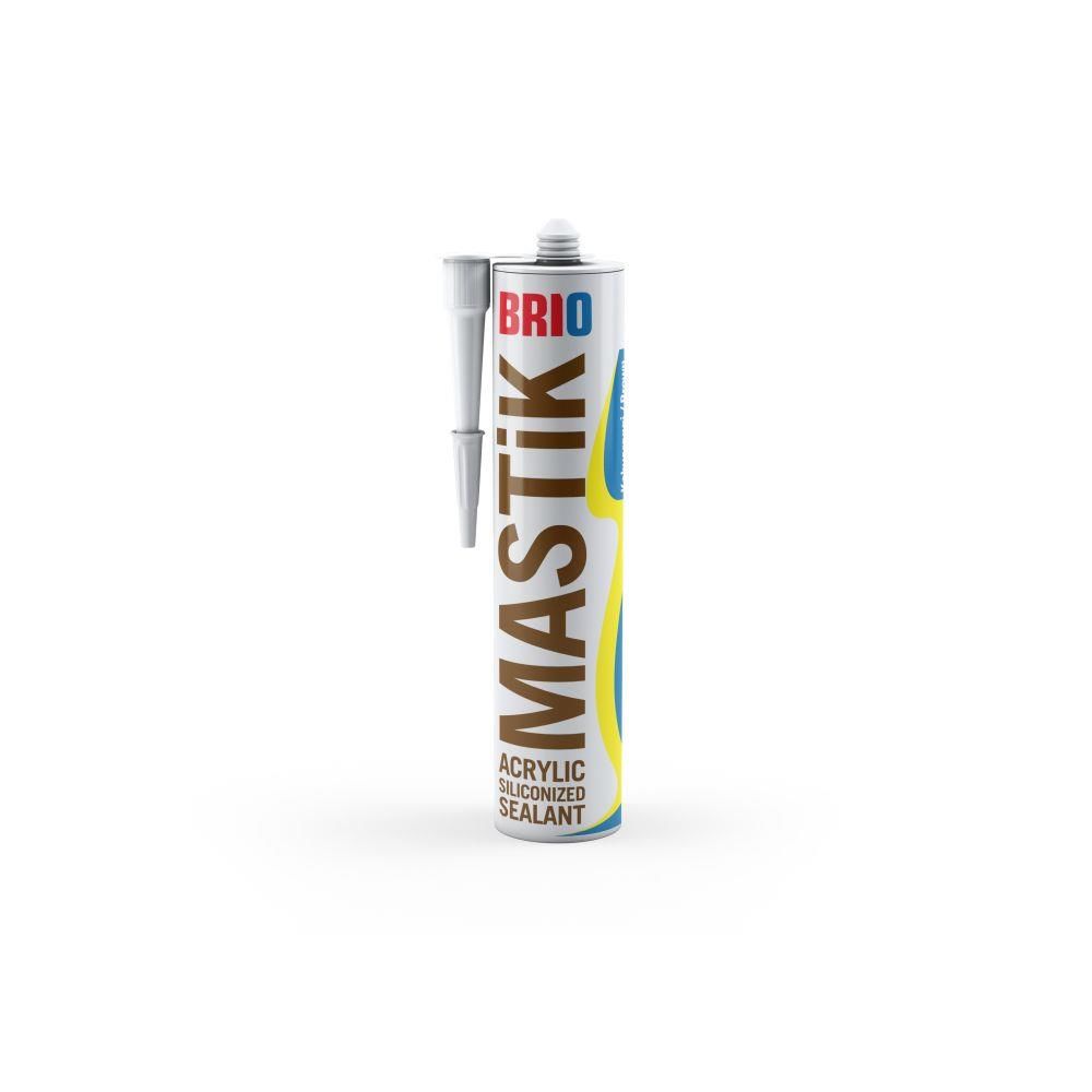 Brio Mastik Silikonize 500 Gr Kahverengi