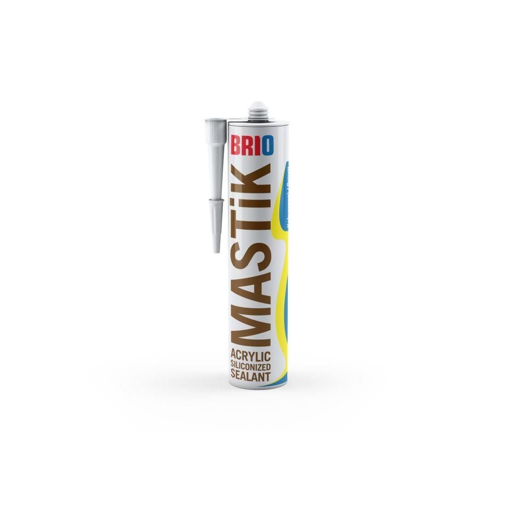 Brio Mastik Silikonize 500 Gr Kahverengi 5'li Paket