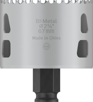 Bosch Aksesuar PRO Multi Material PC-Plus Delik Açma Testeresi 67 mm