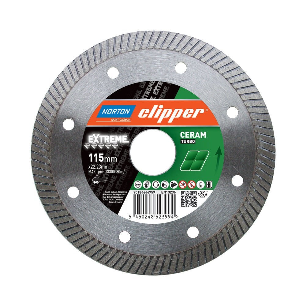 Clipper Extreme Ceram Turbo Testere 180 Mm - CLISUPERGRESXT180