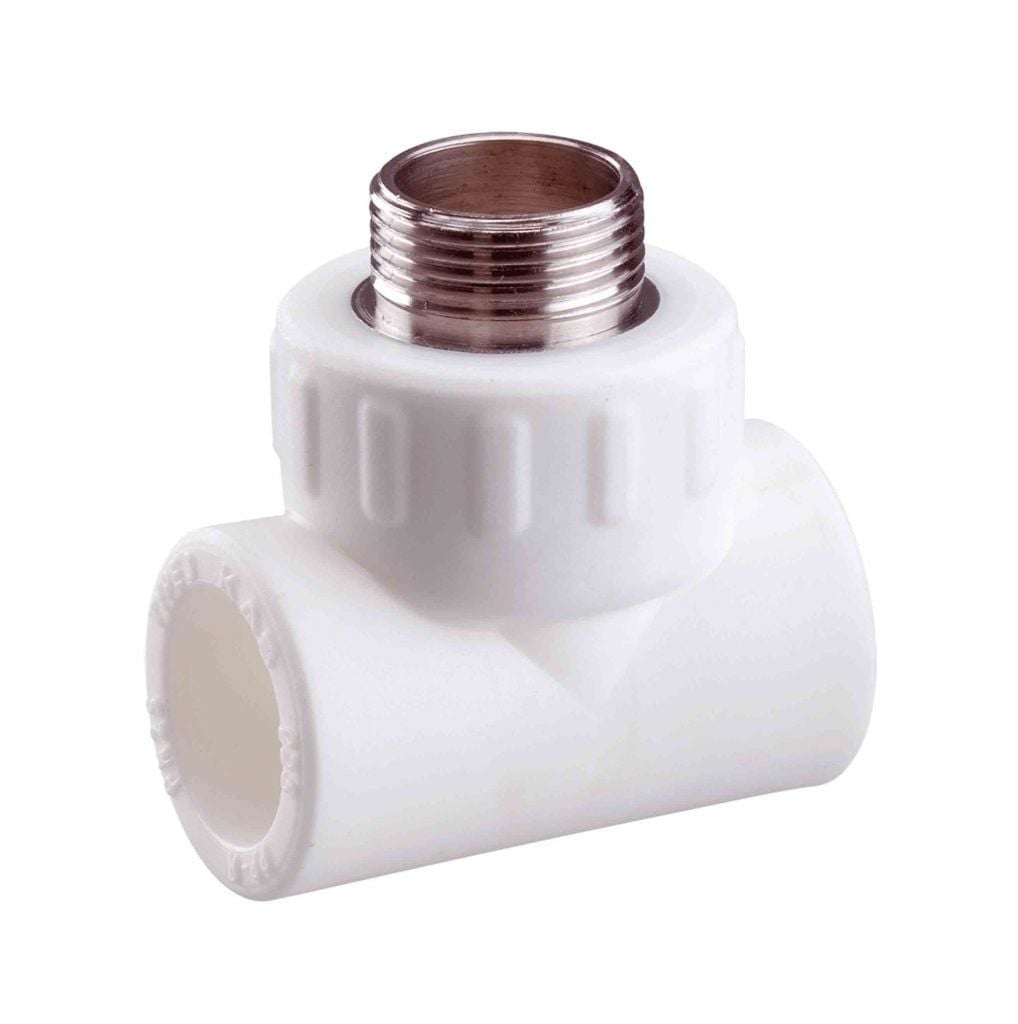KAS PPRC TE Dış Dişli Beyaz 25 mm x 3/4 İnç