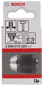 Bosch Anahtarsız Mandren 3/8 İnç - 24 UNF Ø1-10 mm V3 - 2608572183