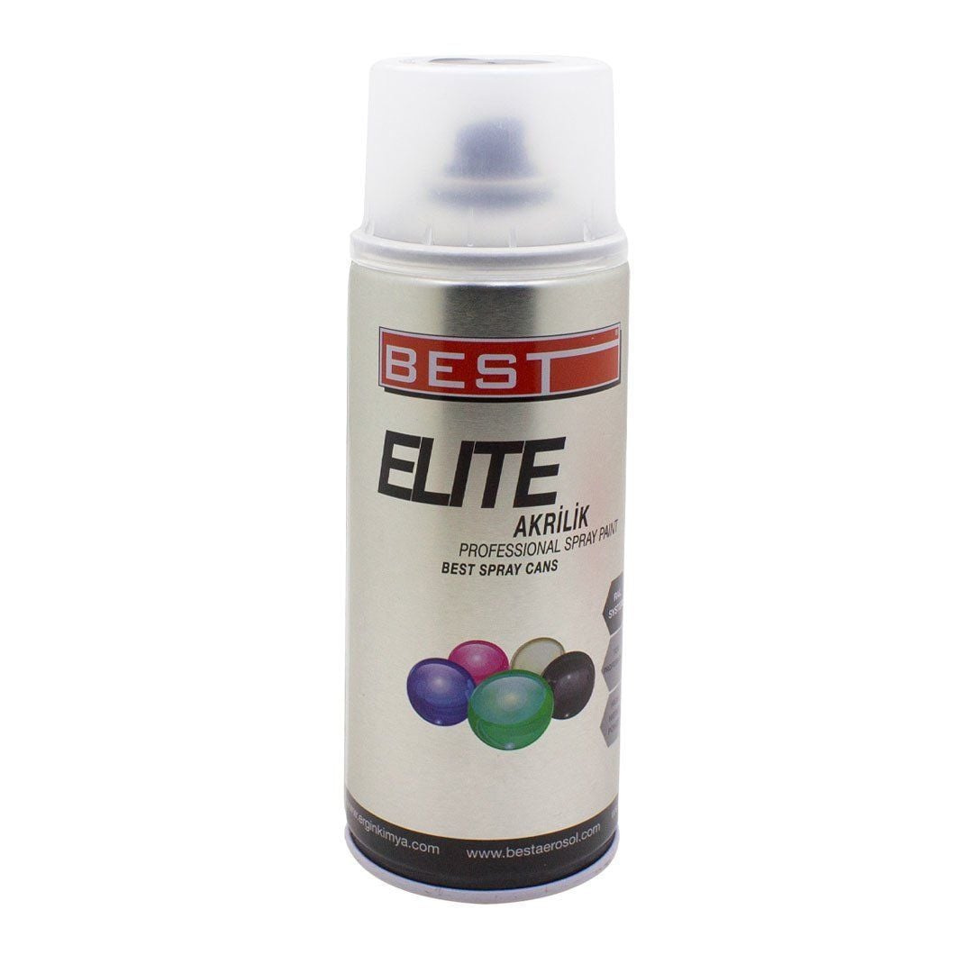 Best Elite Sprey Boya BE 400 Akrilik (255) 400 ml RAL 9301 Beyaz Eşya Beyazı