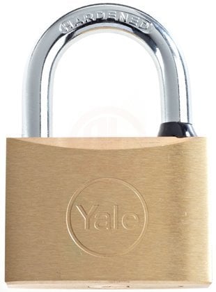 Yale Kilit Pas Sistem Pirinç Asma Kilit 40 mm Seri 5 (Kutu) - 15-0110-4022-45-0211