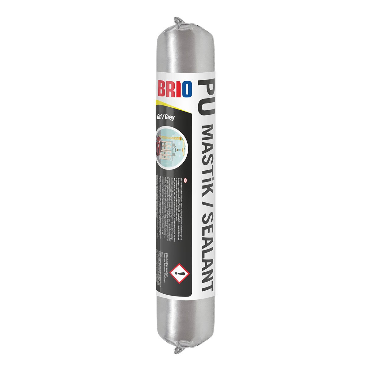 Brio Pu Sosis Mastik 600 Ml 40S Gri