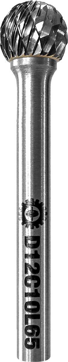 Karbosan UltraCut Freze Küre Başlı Tip D Karbür Freze 10x09x54 D10C09L65 - KAR033509