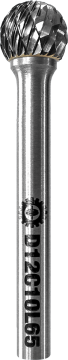 Karbosan UltraCut Freze Küre Başlı Tip D Karbür Freze 12x10x55 D12C10L65 - KAR033510