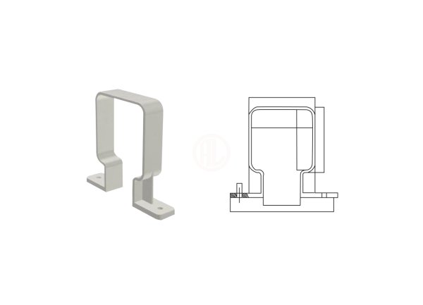 Fırat PVC Profil İniş Kelepçesi - 7042100010