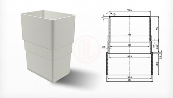 Fırat PVC Profil İniş Manşon - 7042100012