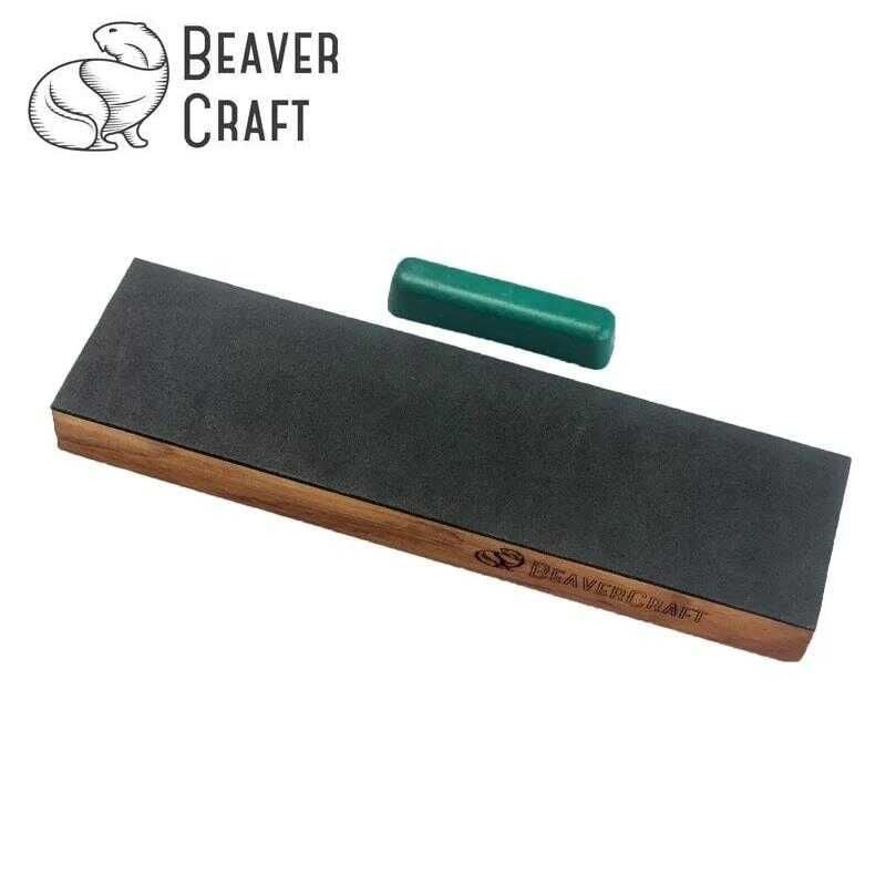 BeaverCraft LS4CP1 Bileme ve Kılağı Alma Kılavuzu ve Parlatma Macunu Seti, 2 Parça