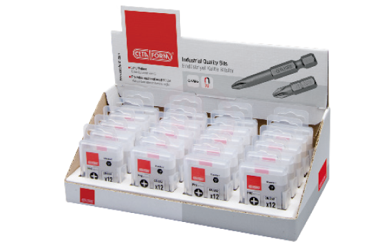 Ceta Form 240 Parça 1/4 İnç Yıldız Bits Uç Toptan Paketi Cb/492 (Ph2 X 50 Mm)