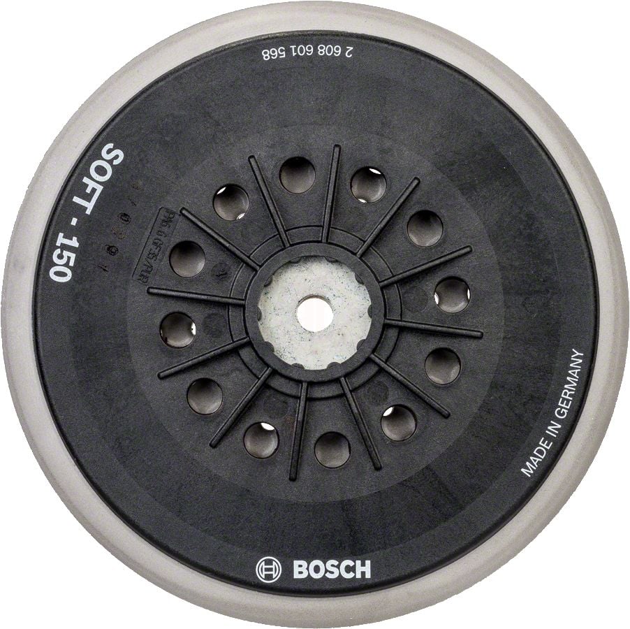 Bosch Zımpara Tabanı Çok Delikli 150 mm Yumuşak (GEX 150 AC/AVE/T) - 2608601568