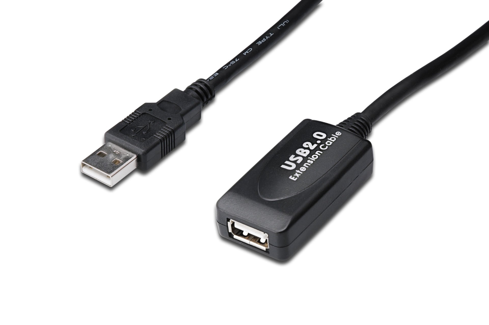 Assmann Usb 2.0 Repeater / Uzatma Kablosu, Usb A Erkek / A Dişi, 15 Mt