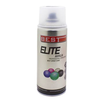 Best Elite Sprey Boya BE 400 Akrilik (255) 400 ml RAL 1007 Sarı