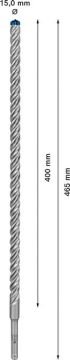 Bosch Kırıcı Delici Uç SDS-Plus-7X Expert 15x465 mm (1 Adet) - 2608900129