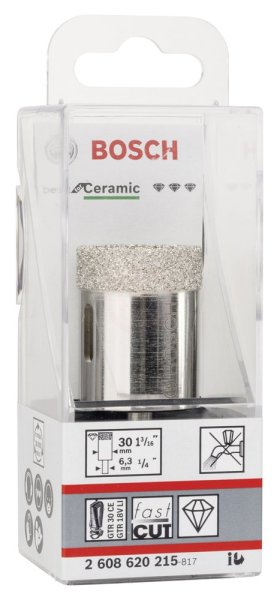 Bosch Gtr 30 Best For Ceramic Kuru Elmas Delici 30X35 Mm - 2608620215