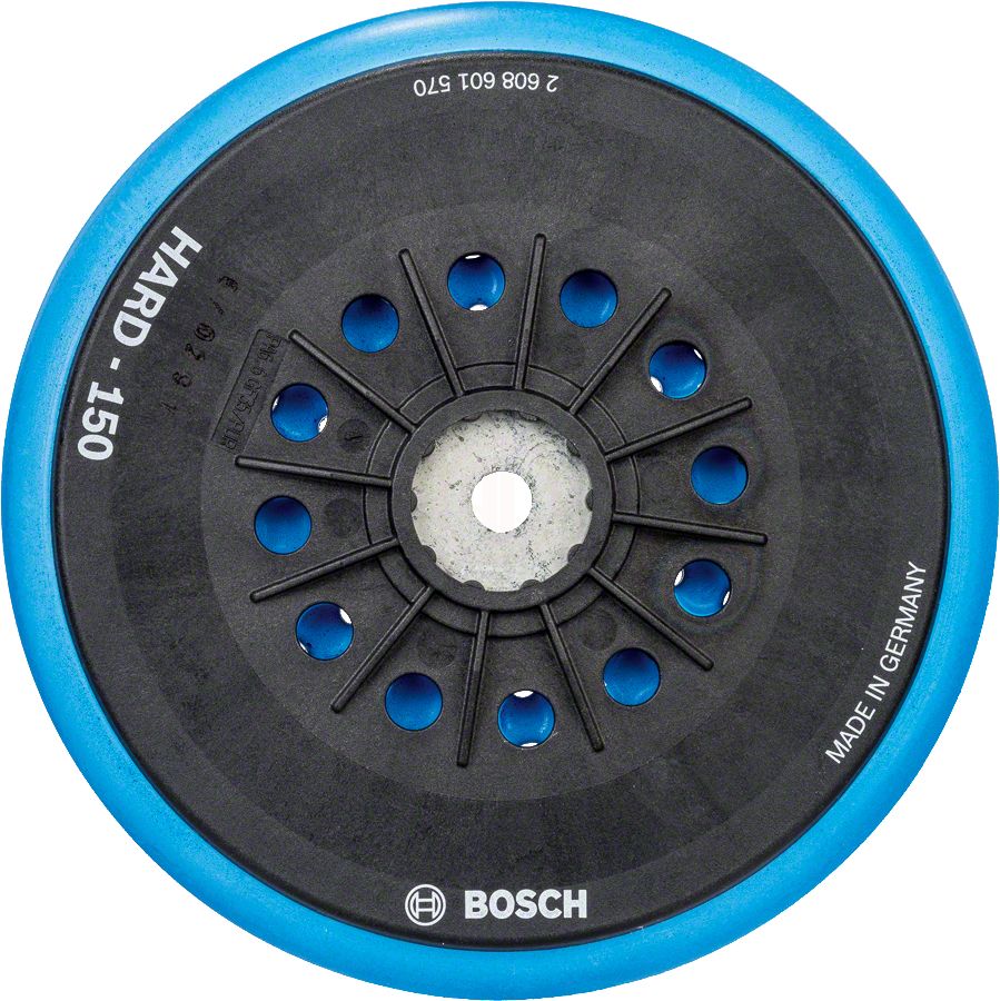 Bosch Zımpara Tabanı Çok Delikli 150 mm Sert (GEX 150 AC/AVE/T) - 2608601570