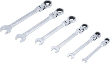 Brio Bgs Anahtar Kombine Cırcırlı Set 6 Parça (8-19)-72 Diş