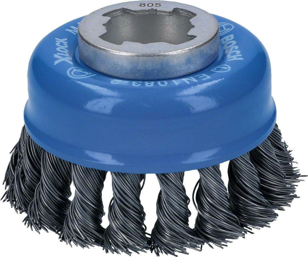 Bosch X-Lock Çelik Burgulu Çanak Fırça Heavy For Metal 75x0,50 mm - 2608620727