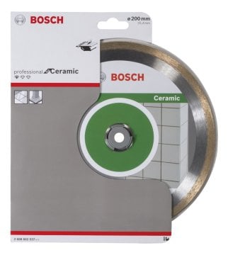 Bosch Elmas Kesme Diski Standard For Ceramic 200x25,40 mm - 2608602537