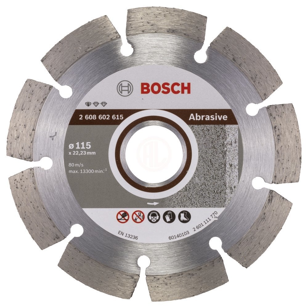Bosch Elmas Kesme Diski Standard For Abrasive 115x22,23 mm - 2608602615