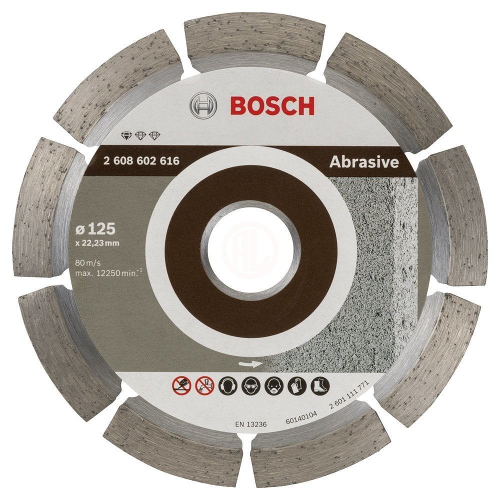 Bosch Elmas Kesme Diski Standard For Abrasive 125x22,23 mm - 2608602616