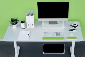 Leitz Ergo Wow Ayarlanabilir Bilek Destekli Mouse Pad, 65170054, Yeşil