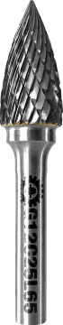 Karbosan UltraCut Freze Sivri Uçlu Çam Tip G Karbür Freze 10x20x65 G10C20L65 - KAR032710