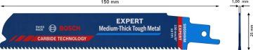 Bosch Panter Testere Bıçağı Expert MediumThickToughMetal S955HHM (1 Adet) - 2608900373