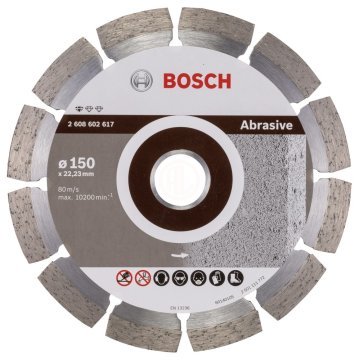 Bosch Elmas Kesme Diski Standard For Abrasive 150x22,23 mm - 2608602617