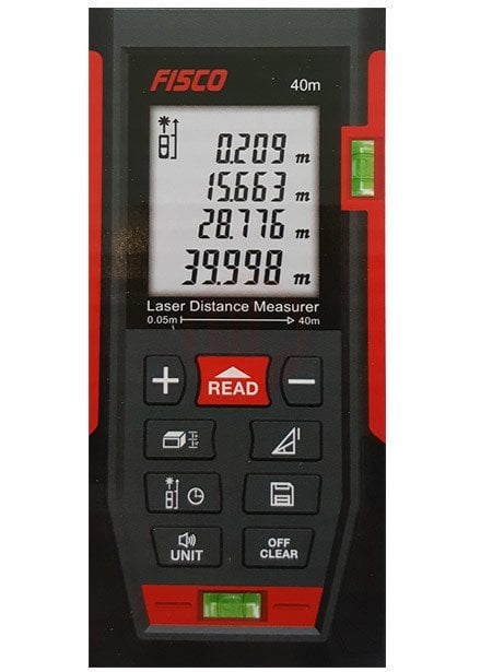 Fisco Lazer Mesafe Ölçer 40 Mt