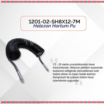 Brio Helezon Hortum Pu 8X12-7,5M