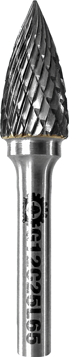 Karbosan UltraCut Freze Sivri Uçlu Çam Tip G Karbür Freze 12x25x70 G12C25L65 - KAR033520