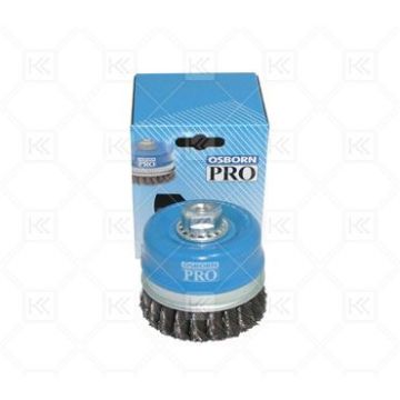 Osborn Pro (Taıfun) Çanak Fırça Vidalı Çelik D100 M14 0.50 8.500